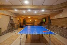 Сауна "Марисабель" - большой зал с караоке и настольным теннисом