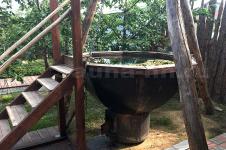 Баня на дровах «Русская Тройка» - молодильный банный чан