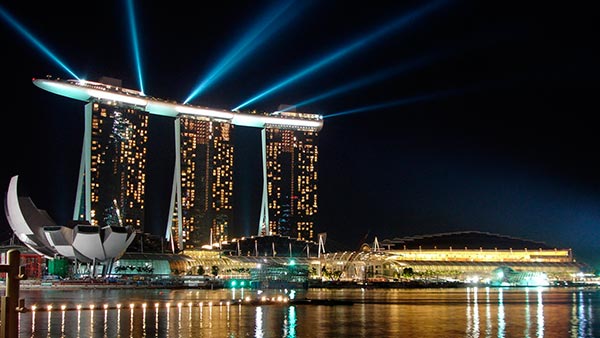 Бассейн Marina Bay Sands, Сингапур