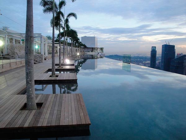 Бассейн Marina Bay Sands, Сингапур