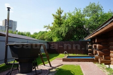 Баня на дровах "Зубр" на 12 чел. - банный чан и бассейн