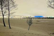 Панорамный вид на Н.Новгород из комплекса «Терраса Нижний»