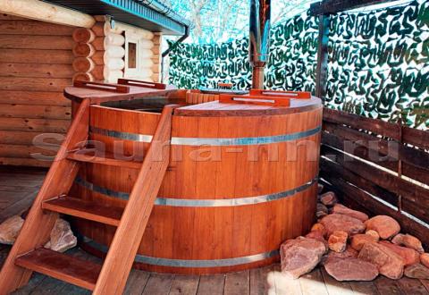 "Усадьба Афонинская" - баня на дровах на 10 чел., купель-фурако с подогревом
