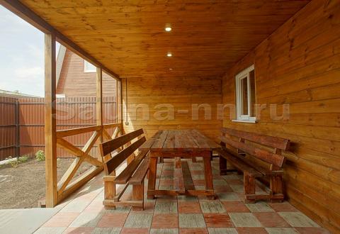 «Любаня» - баня на дровах в Дзержинске - номер 1 - веранда