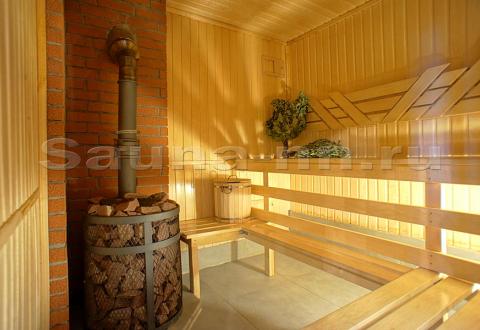 "Новопокровские бани" - №8 на 6 человек - русская парная баня на дровах с веником