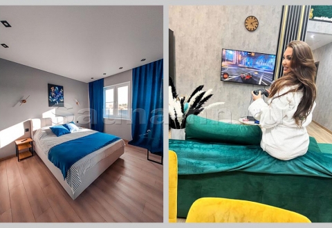 Коттедж Графит Хаус - 3 отдельных, изолированных спальни, колонка Алиса, SmartTV c Premier, SonyPlaystation в каждой спальне