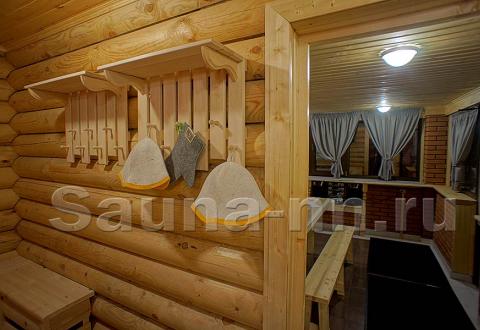 "Шато" - баня на дровах, вместимость до 8 гостей 